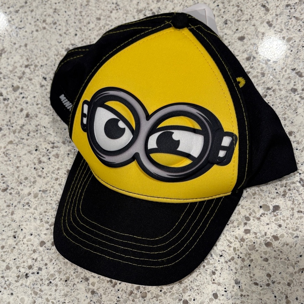 Yellow and Black Minions 3D Pop Cap